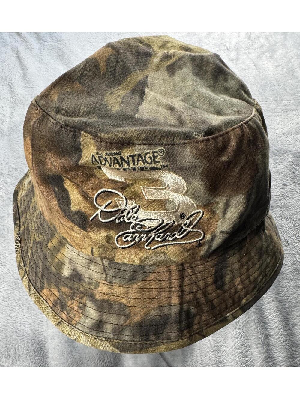 Dale Earnhardt Realtree Camouflage Camo Floppy Bucket Hat Fishing Hunting